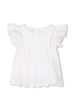 completo in cotone bianco CHLOE' KIDS | C20401N48